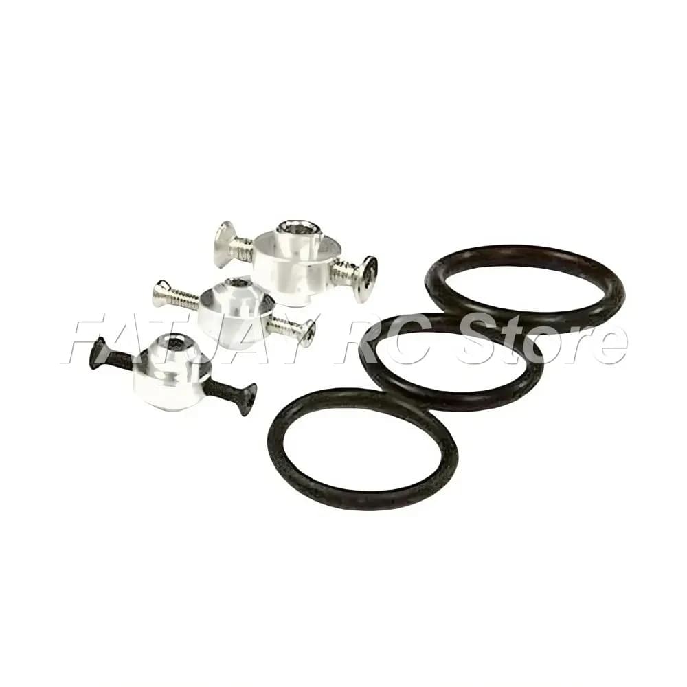 5Pcs 1.5/2.0/3.0mm Prop Adapter FATJAY | RC Prop Saver with Rubber O-Ring Motor Accessories