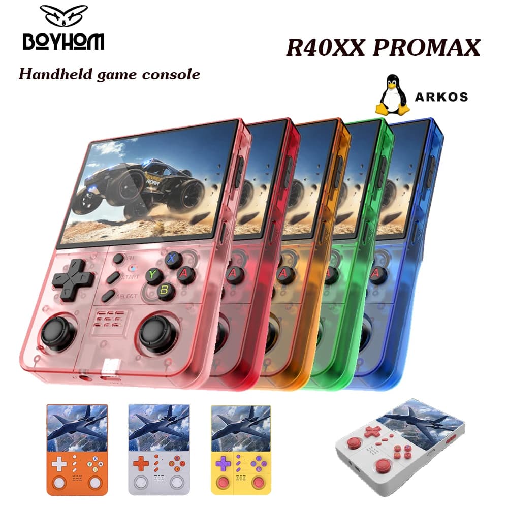 BOYHOM Retro Handheld with ARKOS2.0, 4.2" HD IPS Screen, 4500mAh, WiFi - Portable Classic Gaming Best Gift