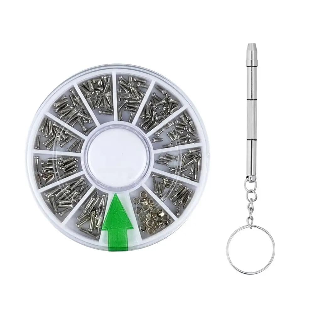 240 pezzi assortiti viti dadi mini piccoli tornillos per riparare occhiali da sole telefono orologi occhiali da vista da M1 a M1.4