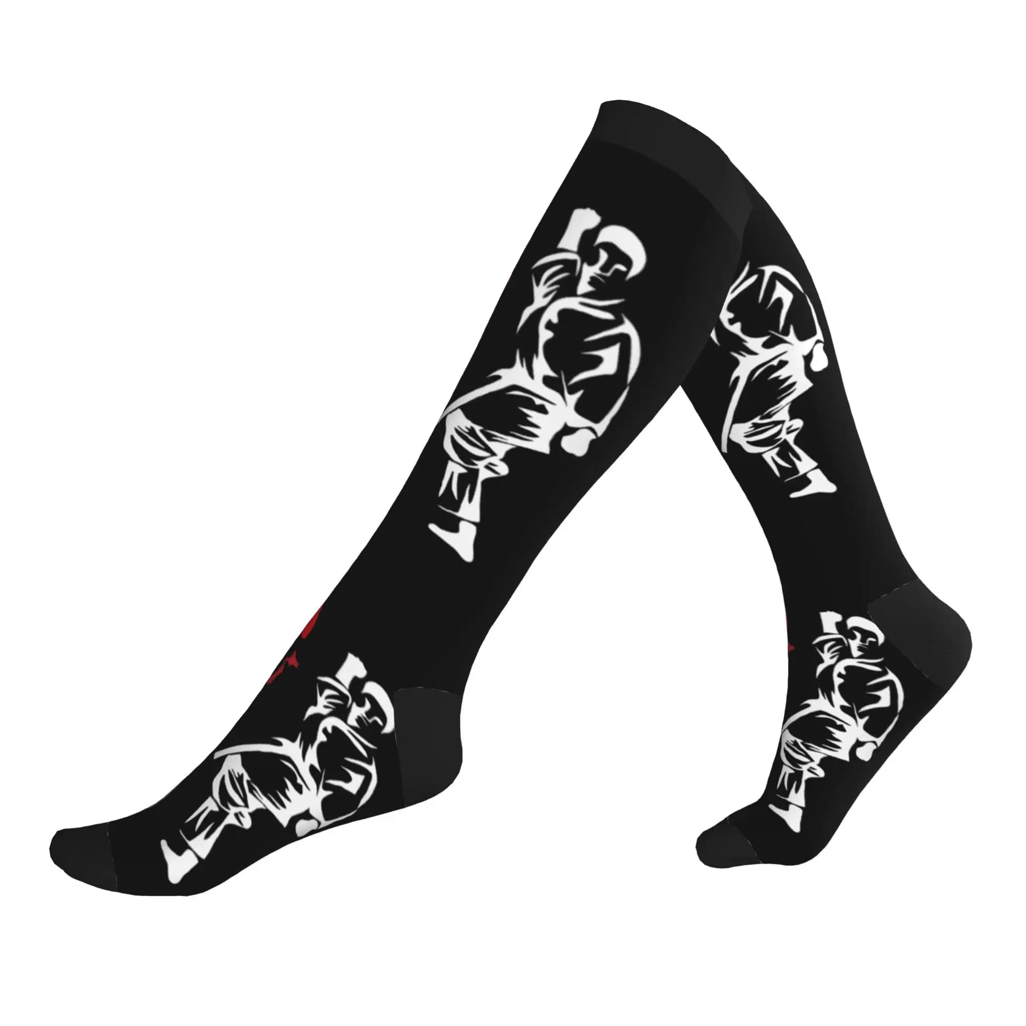 Shotokan Karate Spirit Dress Socks Mens Womens Warm Fashion Novelty Sports Compression Socks