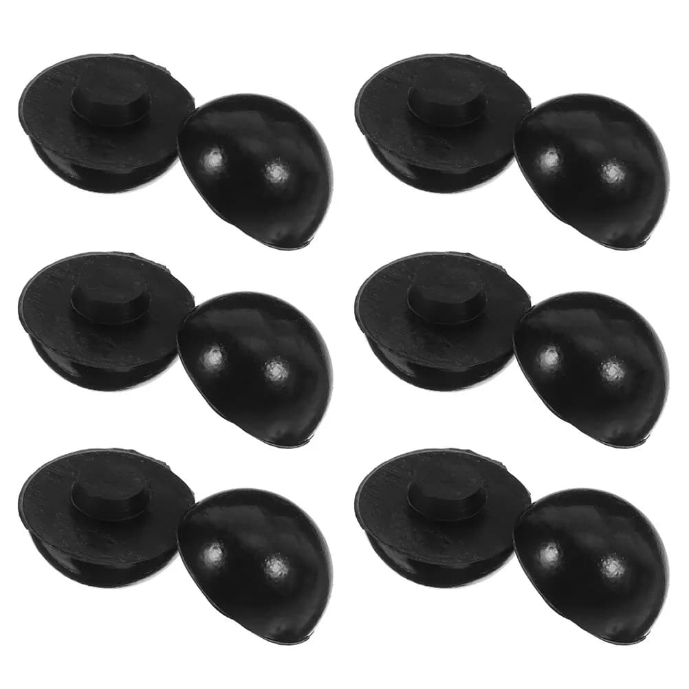 12 Pcs Drum Support Pad Replacement Accessories Foot Plugs and Pads Bottom Ethereal Empty Parts