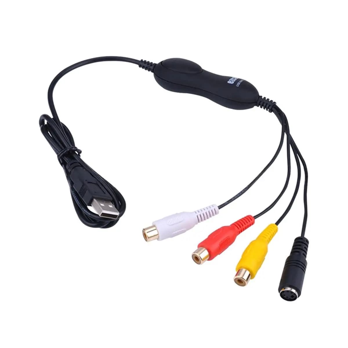 ABGN 158 USB 2.0 Audio Video Capture Card AV S-Video Analog Video Recording for Player V8 Hi8 Camcorder Camera Win/IOS