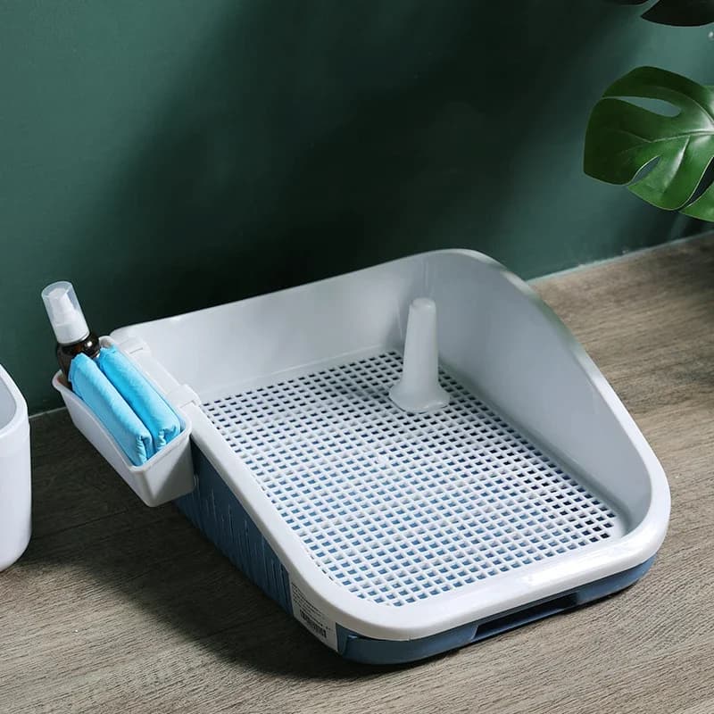 Large Dog Litter Pan Potty Tray Pet Training Toilet For Pet Toilet Cat Litter Cat Tray Teddy Anti-Splash Toilette