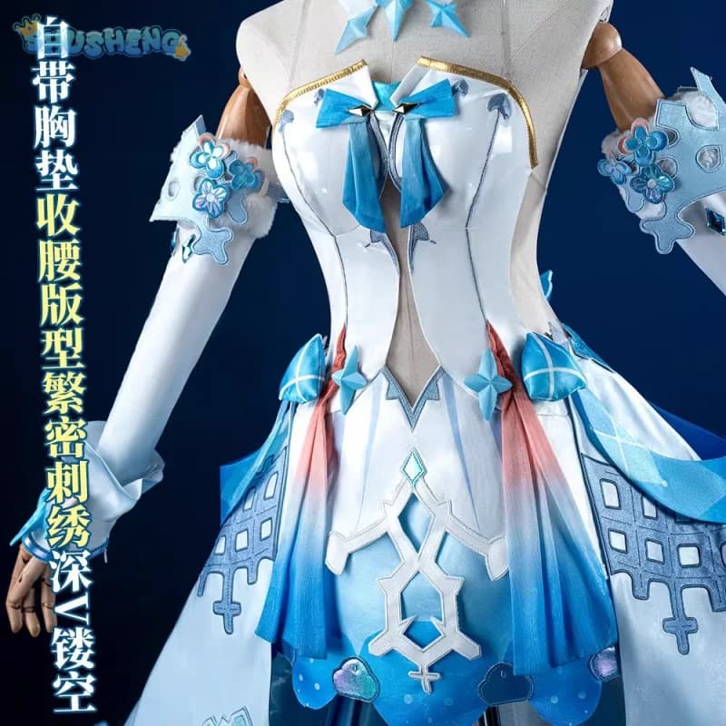 Kiana Kaslana Gioco Honkai Impact 3 Costume Cosplay delle nuove donne Splendido vestito Accessori Parrucca Puntelli Halloween Natale Uniforme