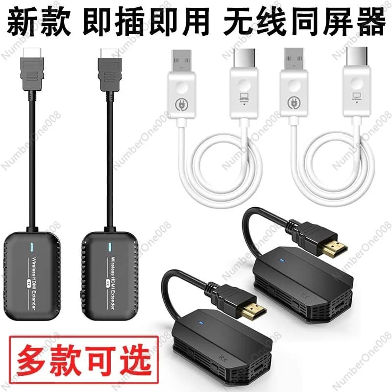 30m HDMI Wireless Extender Fotocamera Computer Telefono Schermo Mirroring Trasmettitore TV Proiettore Schermo Proiettore