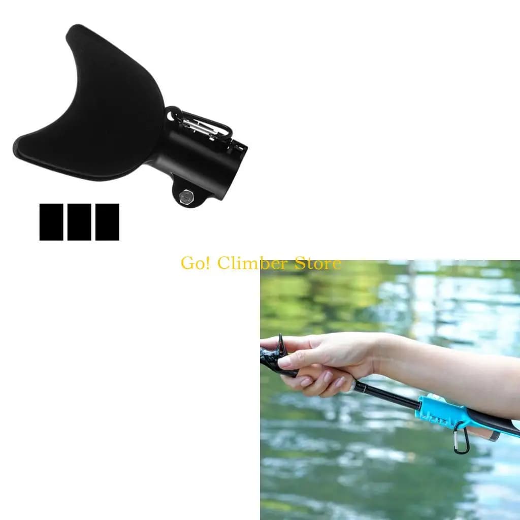Q84C Fishing Rod Holder Rest Stand Wrist Support Bracket Wrist Support Rotating Rod Arm Protector Fishing Accessories