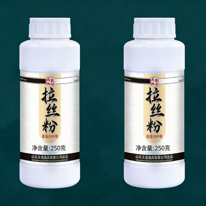 1PC Esca in Powder Brushed Grano Protein for Wild Fishing Esca Competitive Powder Brushed Supplies for Fishing