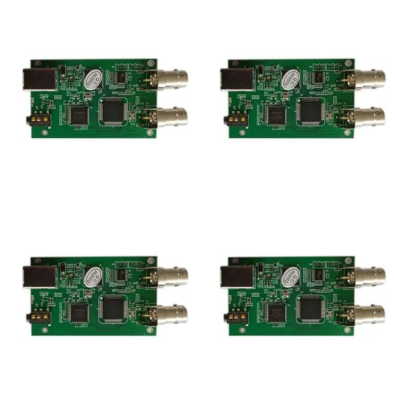Convertitore Video Y14A 4X AHD CVBS CVI TVI a USB, Modulo Scheda di Acquisizione Audio Video AHD 1080P Analogico HD Senza Driver con Loop Out