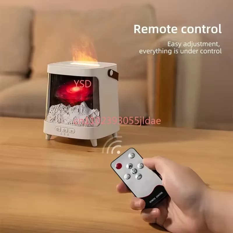 Umidificatore ad ultrasuoni 200ml Aurora RGB Diffusore di aromi USB con luce colorata