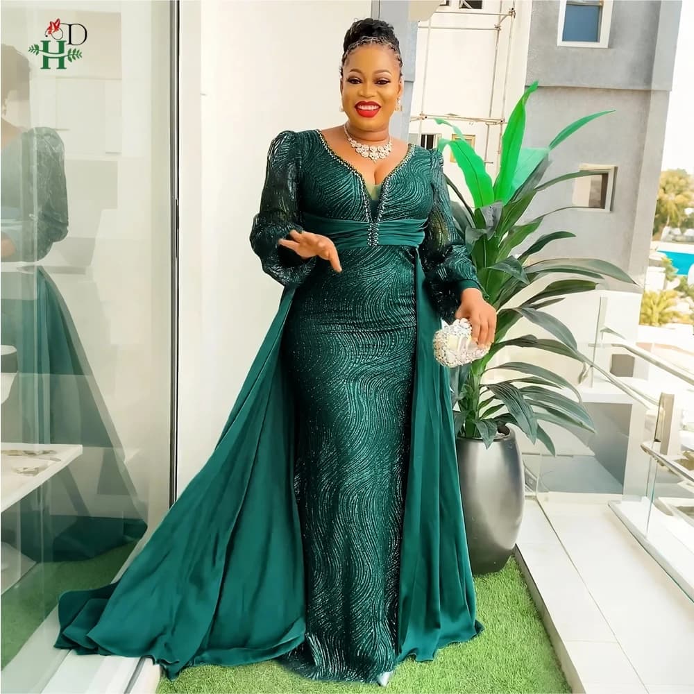 African Dresses for Women 2024 New Fashion Plus Size Sequin Evening Party Long Dress Dashiki Ankara Dresses Robe African Dresses