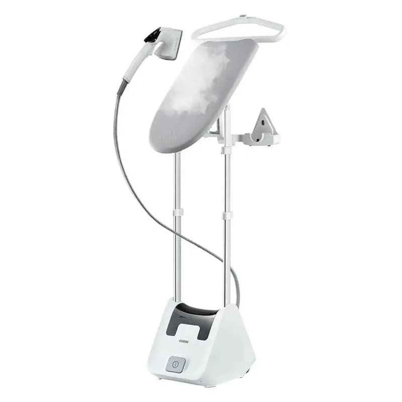 Professional Garment Steamer Upright Ironing Machine Dual Boiler Pressurized Steam 6 Level Adjustable Standing Clothes Iron Fast