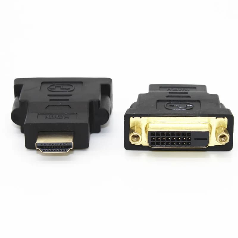 Convertitore DVI 24 + 1 a HDMI compatibile DVI 24 + 5 a HDMI DVI a HDTV adattatore convertitore connettore cavo per monitor proiettore HDTV