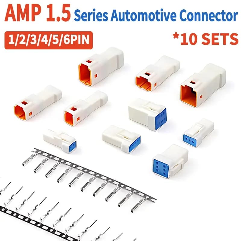 10 set JST JWPF LED automotive wiring muslimah JST 03R JST-02T 02R 06T 08T light strip motor connector