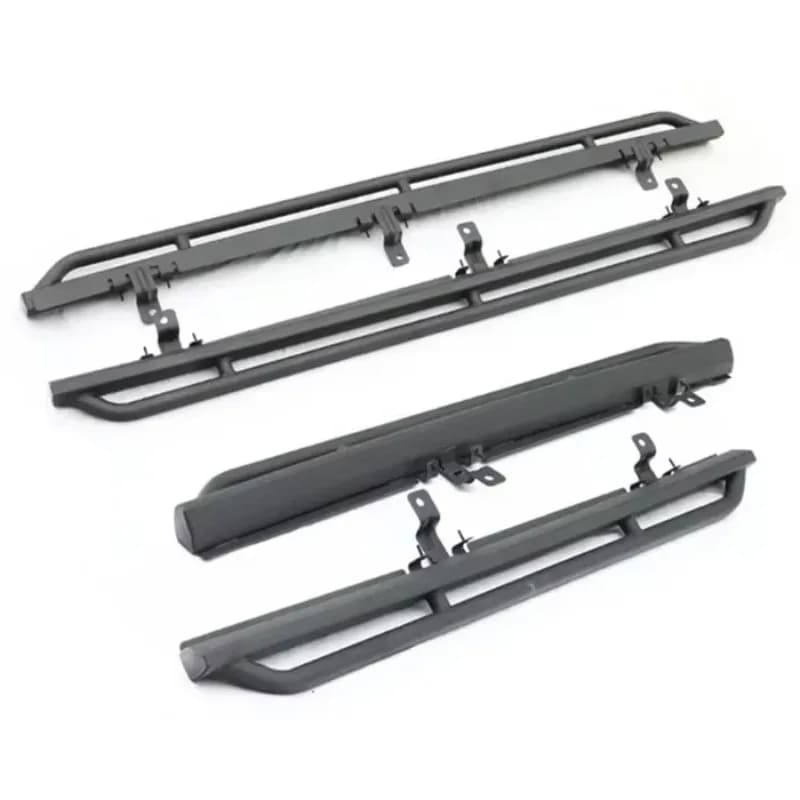 ApolloPLUSBEAM Passo laterale 4 porte 10° anniversario Paraurti in ferro Nerf Bar Running Board per Wrangler JK 2007-2017