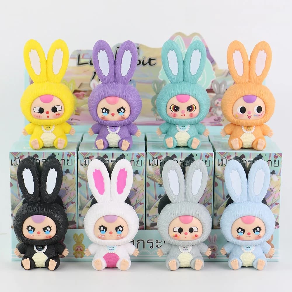 Serie Cute Lily Rabbit Town: Replica 1:1, Giocattolo in VINILE, Blind Box Misteriosa, Ornamento da Scrivania, Squisita Bambola Pendente, Regali