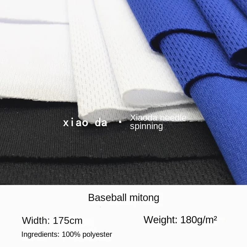 Mesh Fabric Moisture Wicking Breathable Quick Drying Mitone Sportswear Tracksuit Uniform T-shirt Diy Sewing By The Meter
