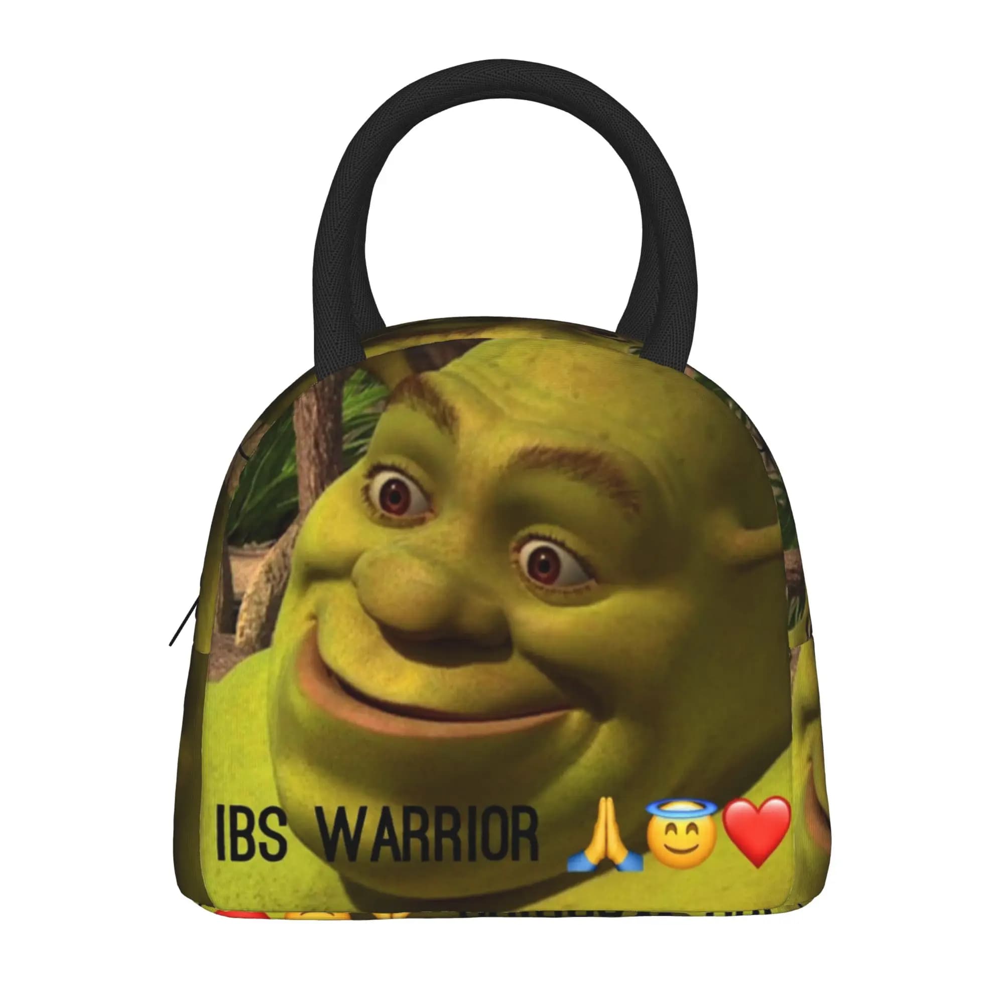 Borsa termica per il pranzo con disegno S-shreks per uomini e donne, borse per alimenti, contenitori termici riutilizzabili per la scuola, l'ufficio