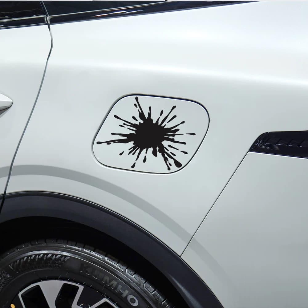 Adesivo per auto creativo Modello di spruzzi d'acqua Decalcomania in vinile Impermeabile Personalizzato Auto Body Window Styling Accessori per la decorazione