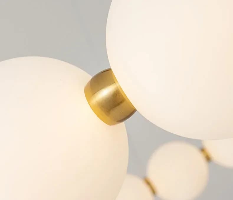 Lampadario a LED Rotondo in Stile Nordico, in Acrilico Dorato, per Sala da Pranzo, Soggiorno, Tavolo Centrale, Camera da Letto, Illuminazione Decorativa a Sospensione
