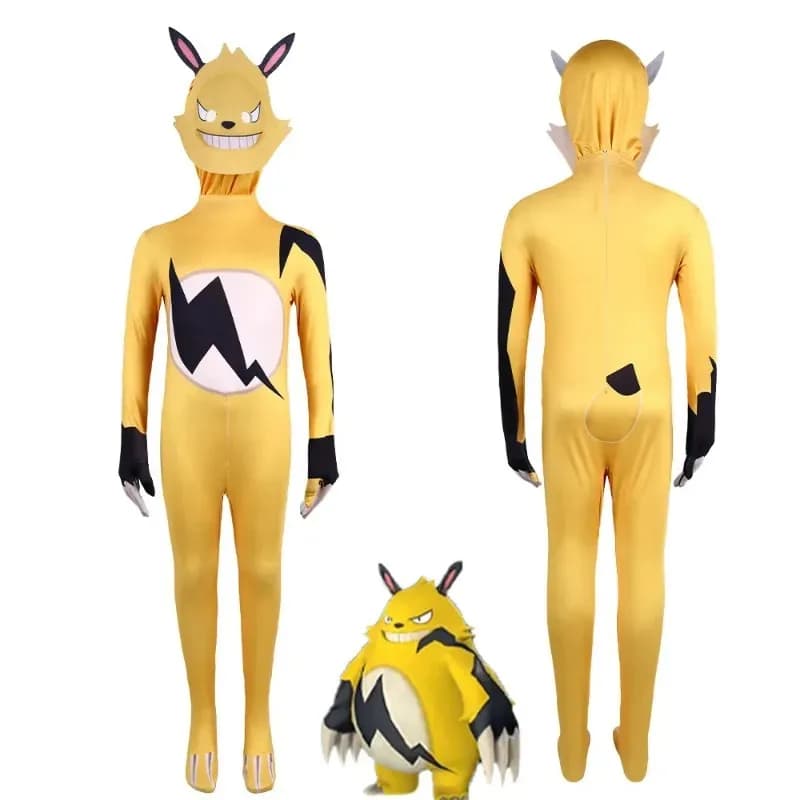 Palworld Kawaii Grizzbolt Incineram Cattiva Depresso Gioco Cosplay Anime Figura Costume Halloween per Bambini Adulti;8'm6,