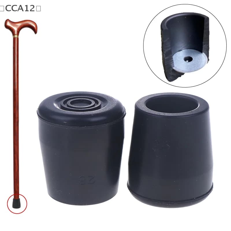 maveraCCA12 Ribbon Walking stick Stampella Canna Fondo Pad Cover Arrampicata Protection Hiking Trekking Palo Toe Replacement Cane Tips Anti-slip