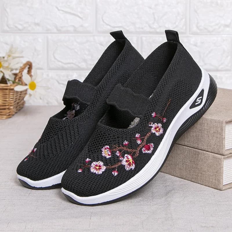 ​ Scarpe da donna 2025 Scarpe da ginnastica casual estive Traspiranti ricamate Suola robusta Spedizione gratuita a prezzi accessibili ​