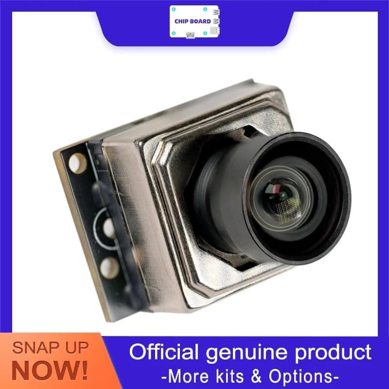 Fotocamera CrowdSupply 5MP GS Pi: Global Shutter ad alta precisione con autofocus per immagini nitide su Raspberry Pi
