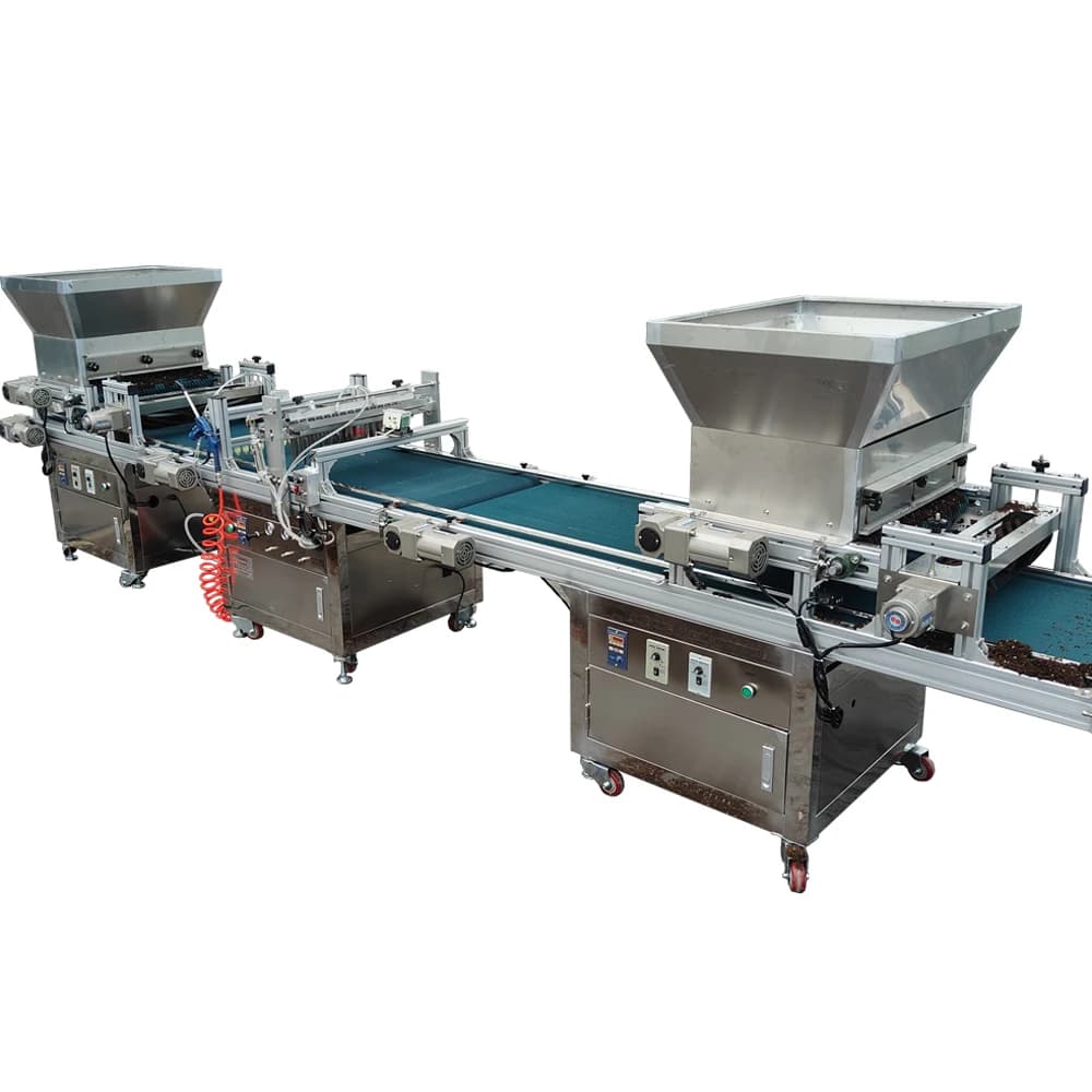 【HOT】Agricultural Automatic Seeder 12 Rows 98% Accuracy 500tray/H Sowing Speed 1-10MM Seed Diameter for Farm Vegetables Flowers