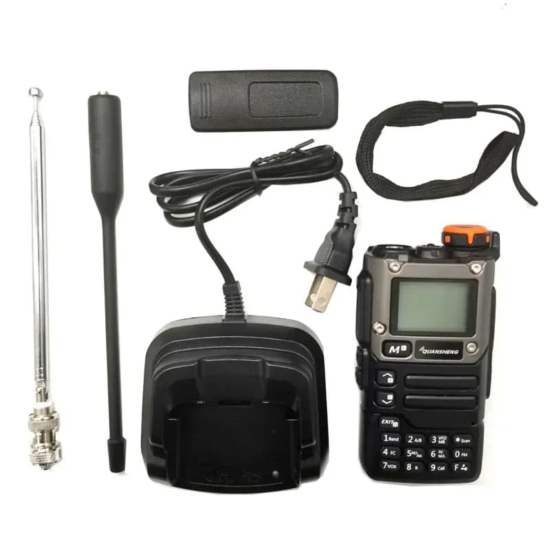 Quansheng K6 updated with high sensitivity radio receiver module SI4732 modified finished machine