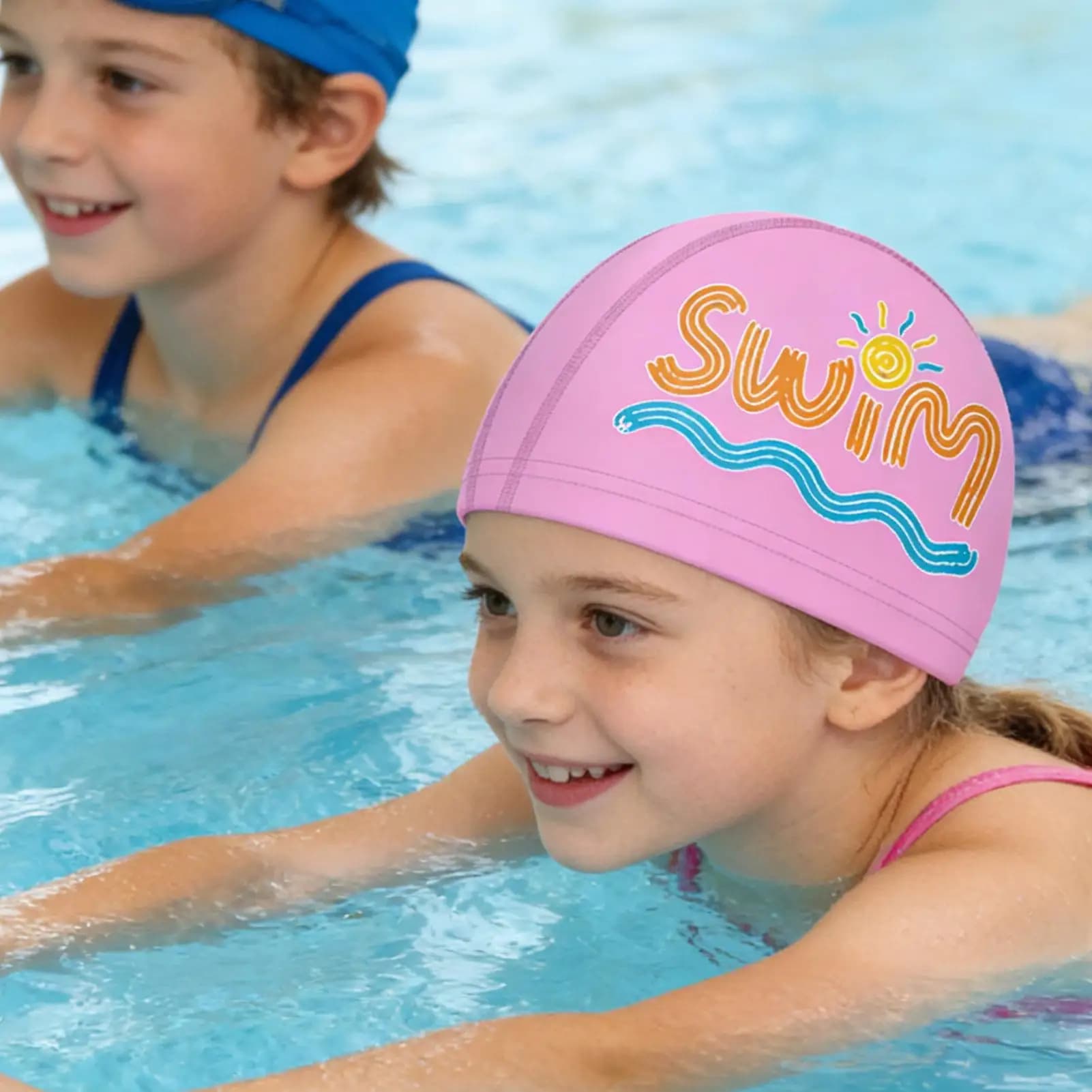 Waterproof Elastic Swimming Headset with Ear Protection, for Swimming Pool and Diving