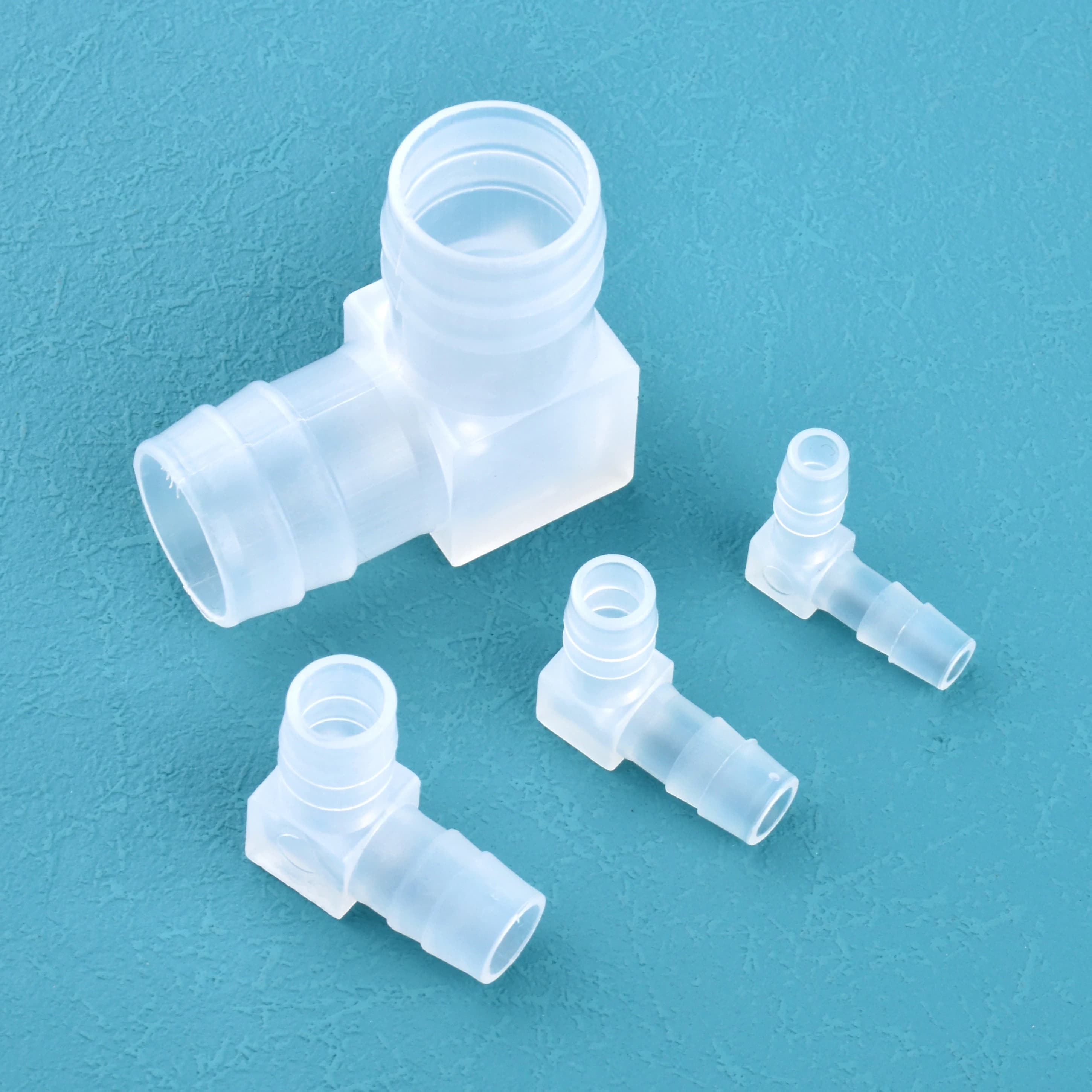 5~200 pcs PP elbow connectors, 4~20mm, for pagoda irrigation tubes, garden pump joints, aquarium filter pipe fittings