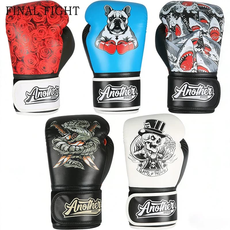 Men's Women's Boxing Gloves Muay Thai MMA Kickboxing Training Gloves MMA Sparring Gloves Heavy Bag Punching Mitts Training Gear