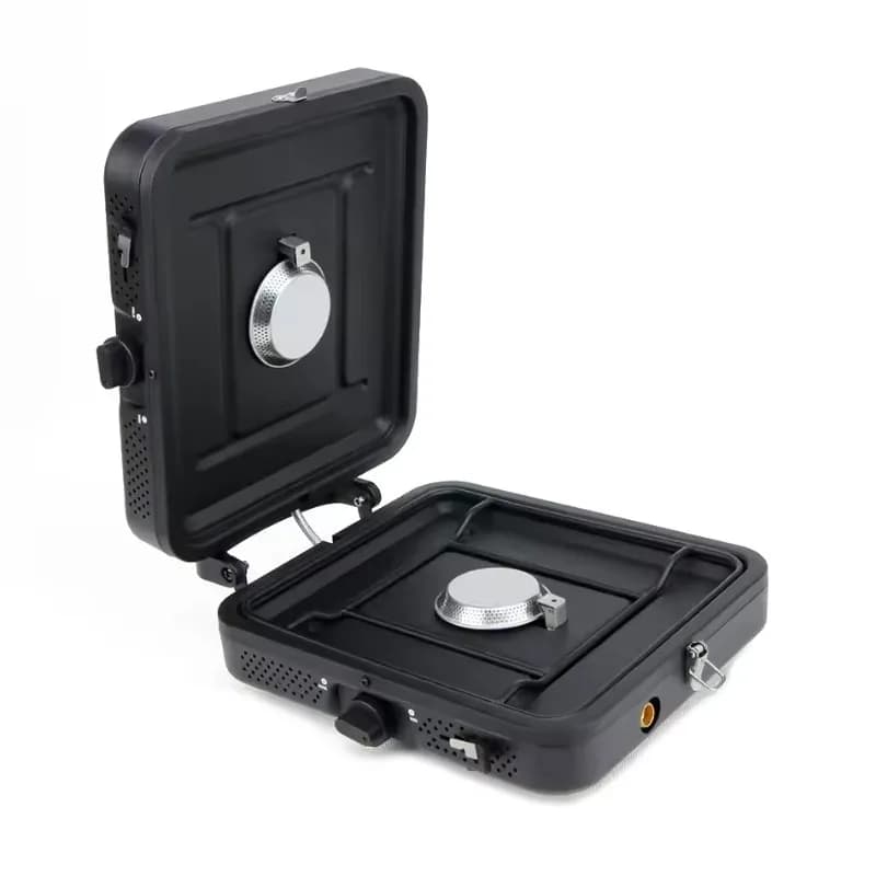 daBest-seller daTwo Fuochi and Picnic Laptop, Foldable, with Double Flame, BBQ grill, Easy to Transport