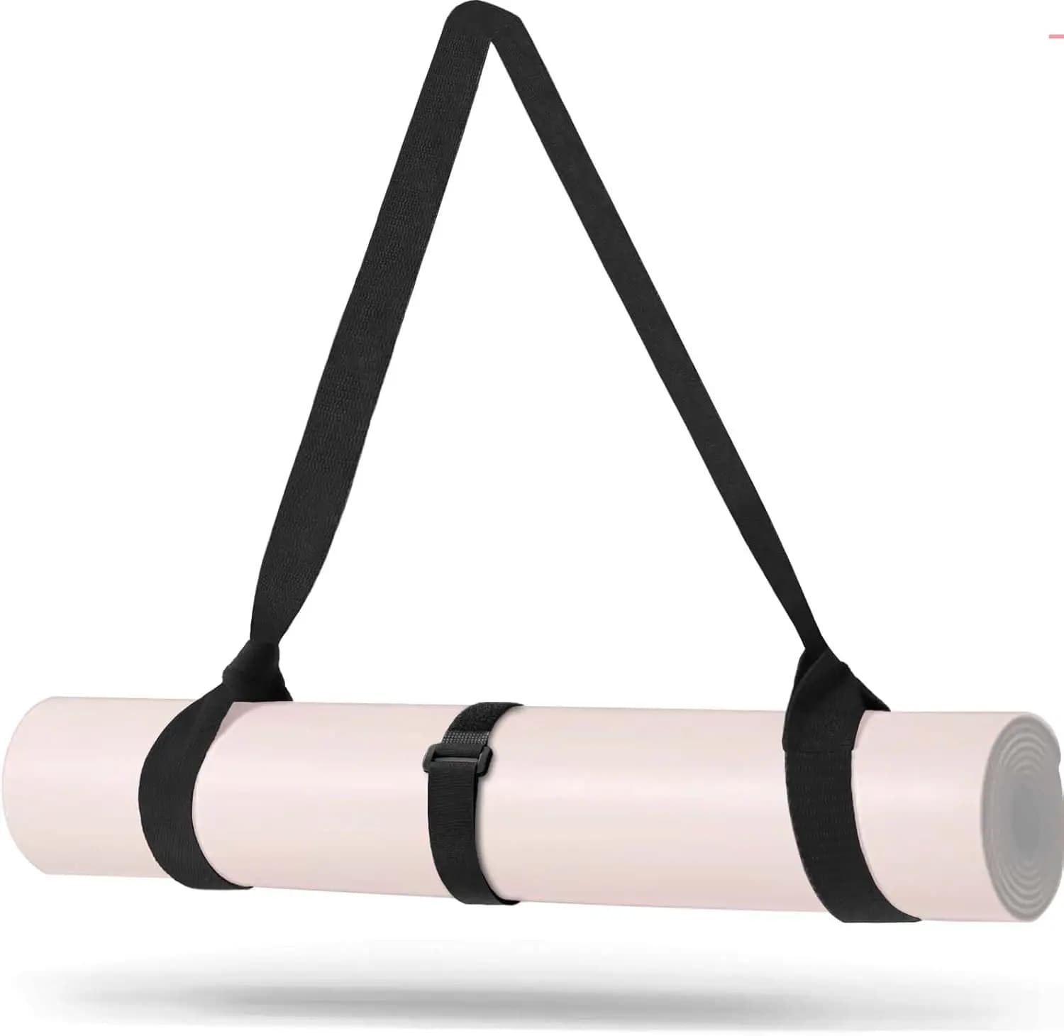 Adjustable Strap for Carriage Yoga Mat - Design Thick and Largo for Easy Transport and Extension, Black