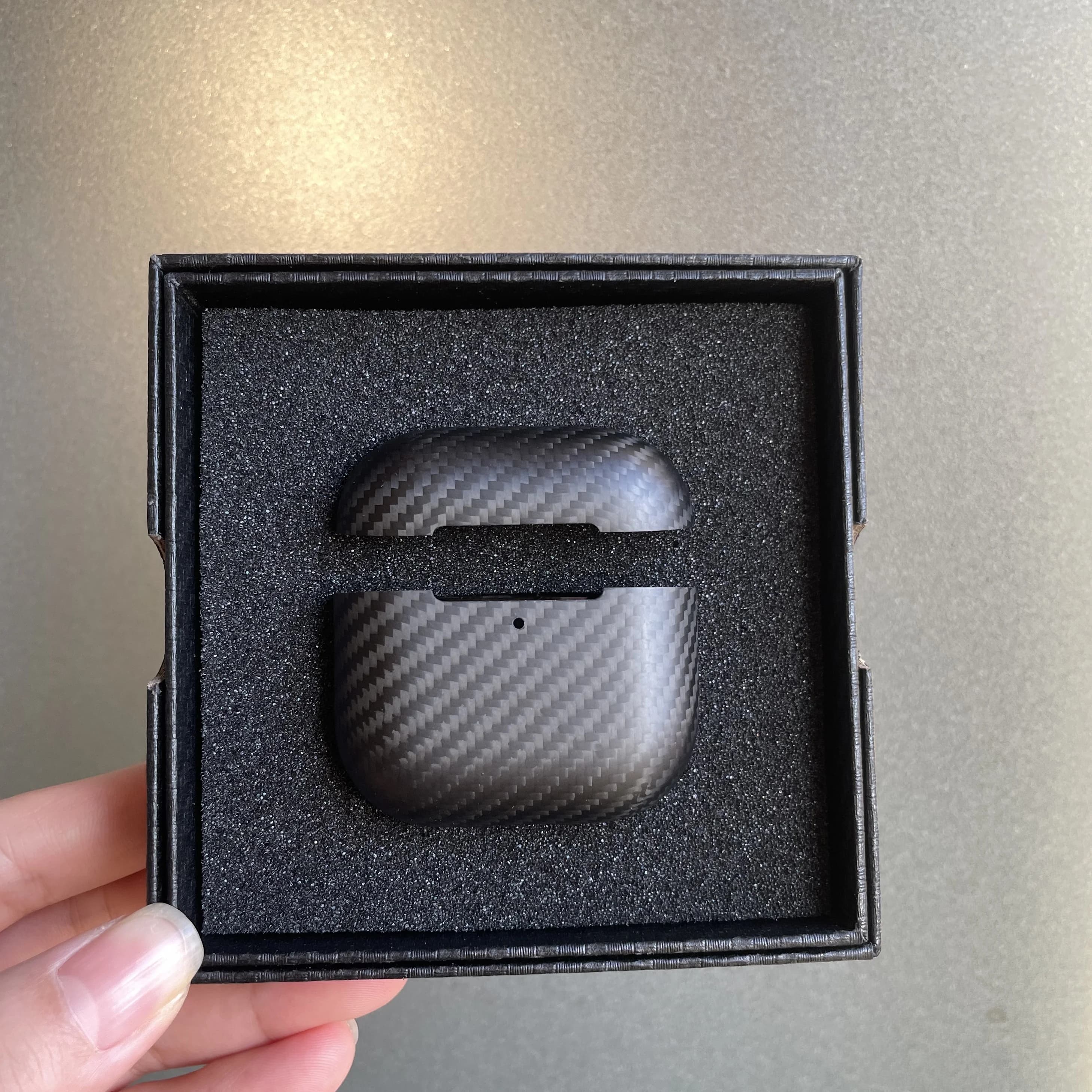 AirPods 4 Carbon Fiber Protective Case for AirPods Pro 2 Carbon Fiber Thin Case for AirPod