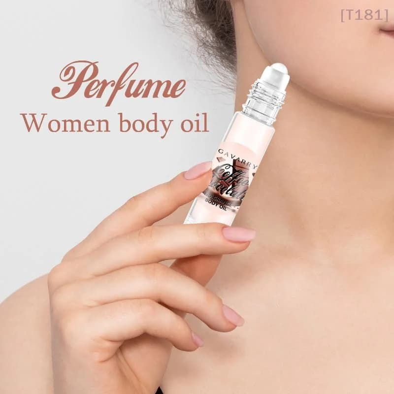 Olio profumato roll-on al caffè e cioccolato, fragranza femminile a lunga durata, olio per il corpo, mini fragranza portatile per l'uso quotidiano