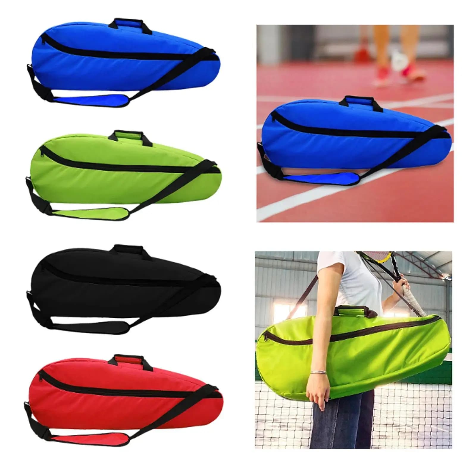 Tennis racket bag, to hold 3-6 racquets Fashionable racket bag Sports backpack for outdoor badminton enthusiasts