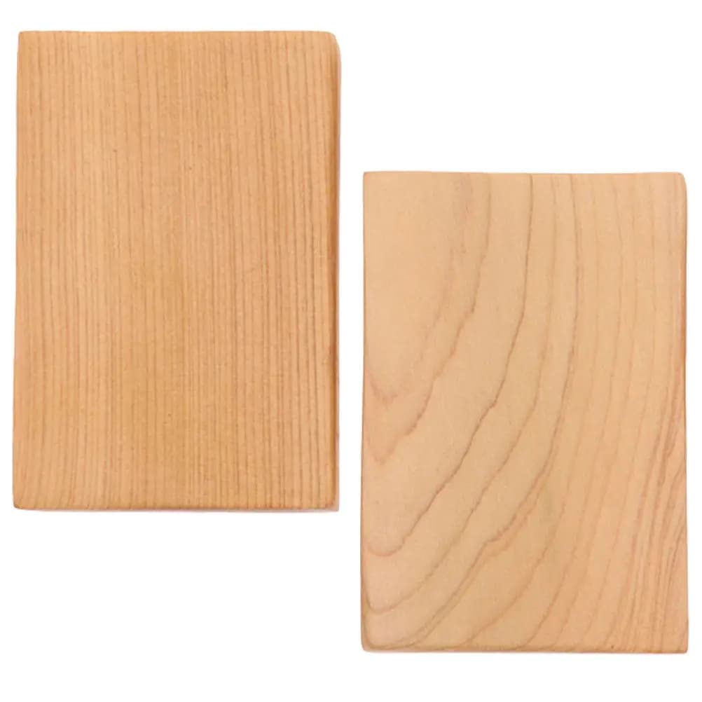 2 Pezzi di Blocchi di Legno Spessi, Lisci e Non Trattati, per Progetti Fai-da-Te di Pittura, Intaglio e Scultura