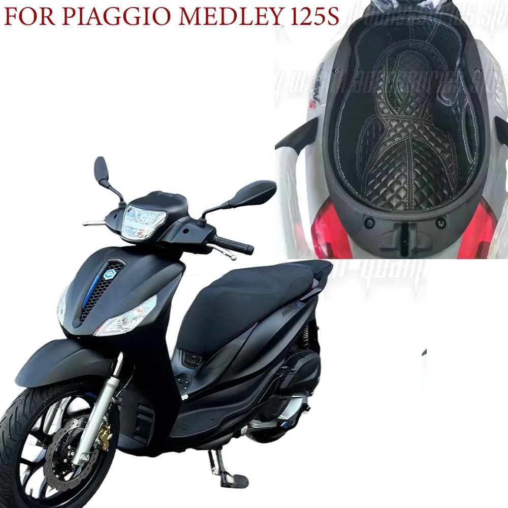Shock Absorber Seat Pad for Piaggio Medley 125 S Protection Box Lining Accessory Comfortable Riding Experience