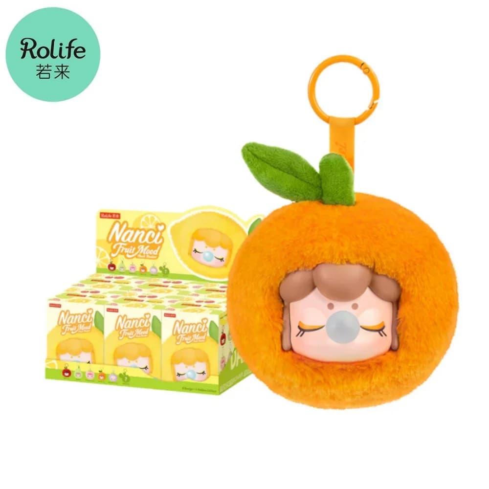 Robotime Rolife Nanci Fruit Mood Peluche Cieco Scatola 1 Pezzo Casuale Peluche Figura Anime Action Figurine Giocattolo Da Collezione per Il Collettore