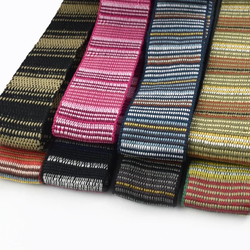 2-5M 38mm Cotton Webbing Tape Jacquard Ethnic Ribbon By The Meter Garment Decor Band DIY Bag Strap Yoga Belt Sewing Accessories