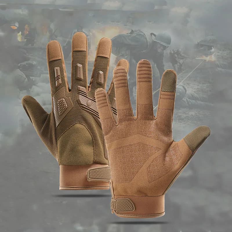 Men's Tactical Trekking Gloves Cycling Gloves Breathable Touch Screen Gym Accessories for Outdoor Sports