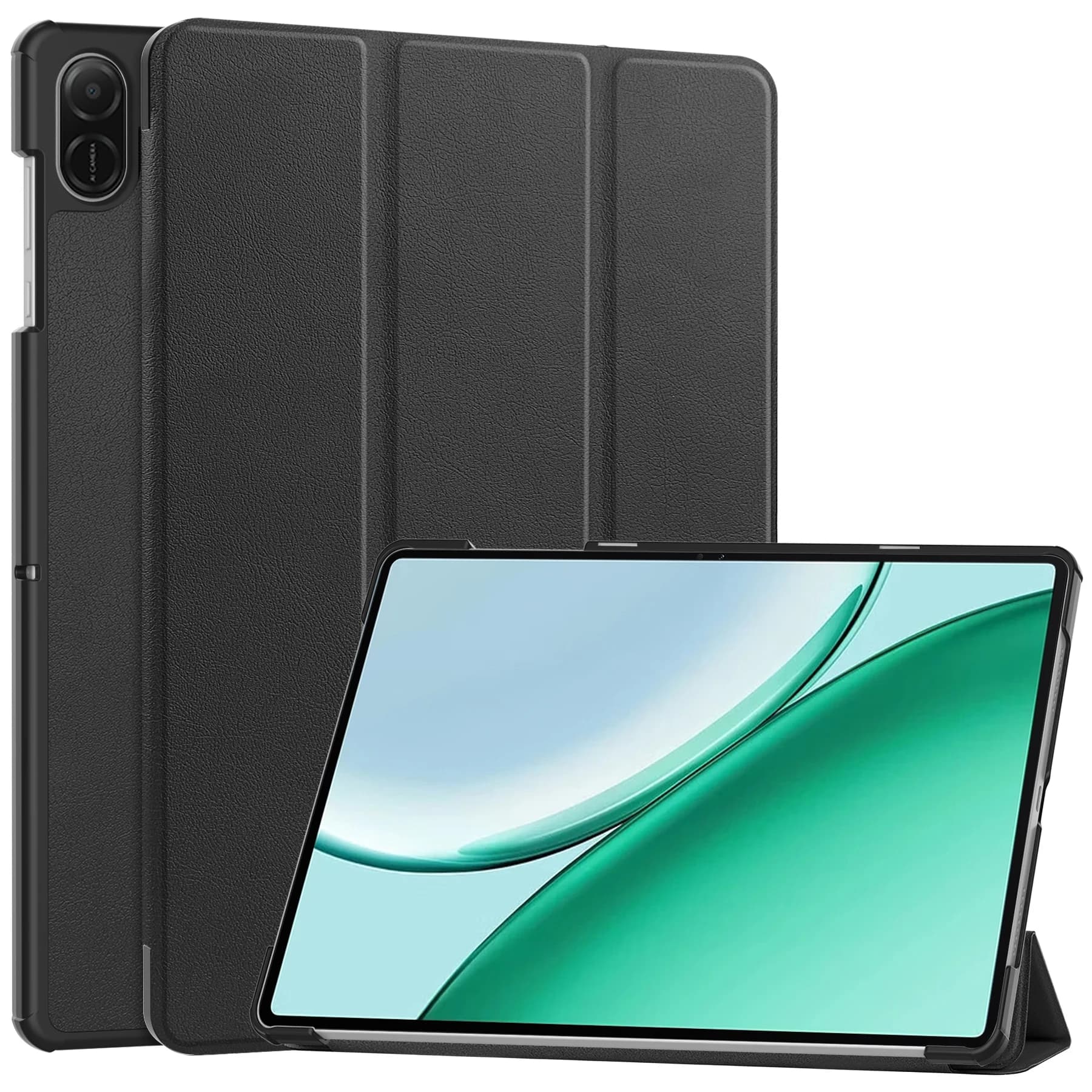 Custodia per Honor Pad X8b in pelle anti-caduta con supporto - Nera