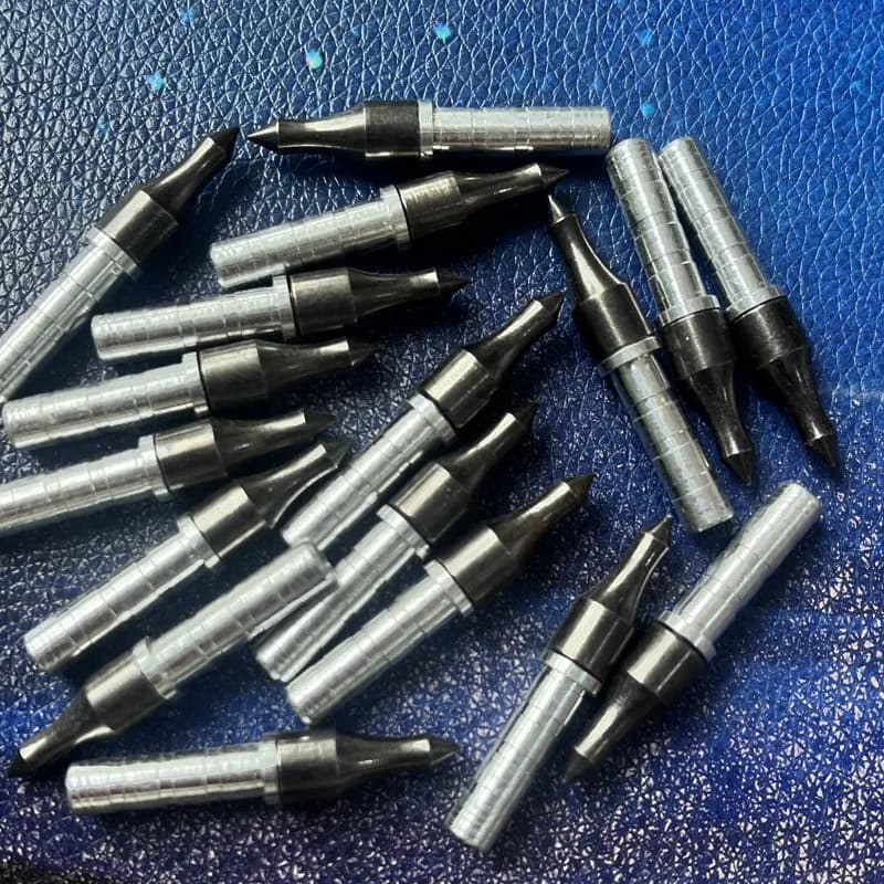 20 Pezzi Punte di Freccia Avvitabili da 6mm e 8mm in Acciaio Inossidabile, Punte Sostituibili per Tiro con l'Arco, Accessori per Frecce, Vendita Diretta dalla Fabbrica