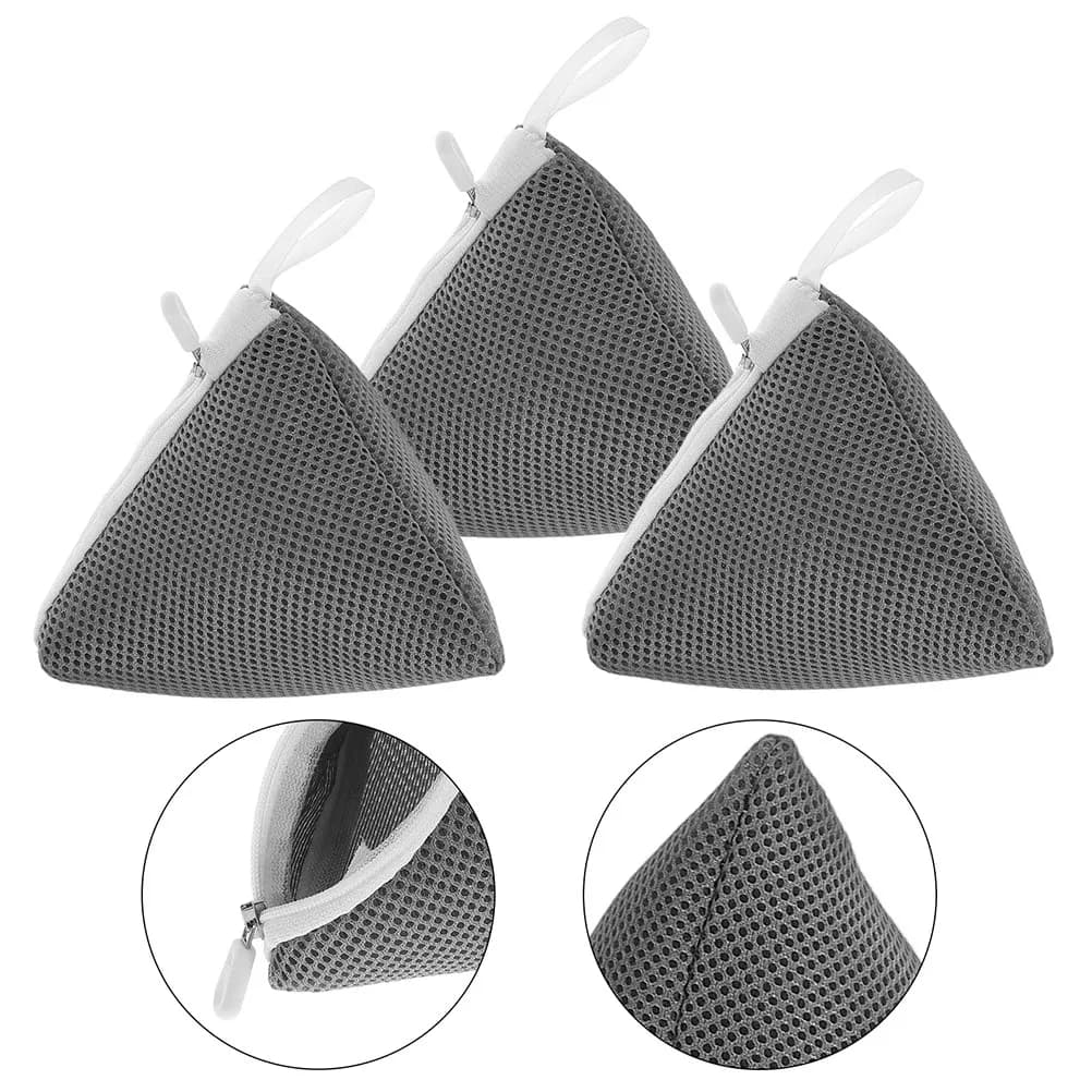6Pcs Small Mesh Laundry Washing Bags for Washing Machine Lingerie Bag Bra Sock Bag Dryer Compatible Antishrinkage Mesh