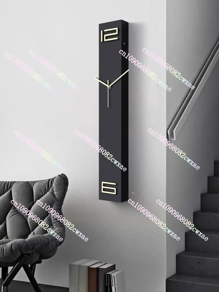 Luxury Design Solid Wood Wall Clock Modern Wall Clock Silent Sticker Elegant watch with bedroom ornaments
