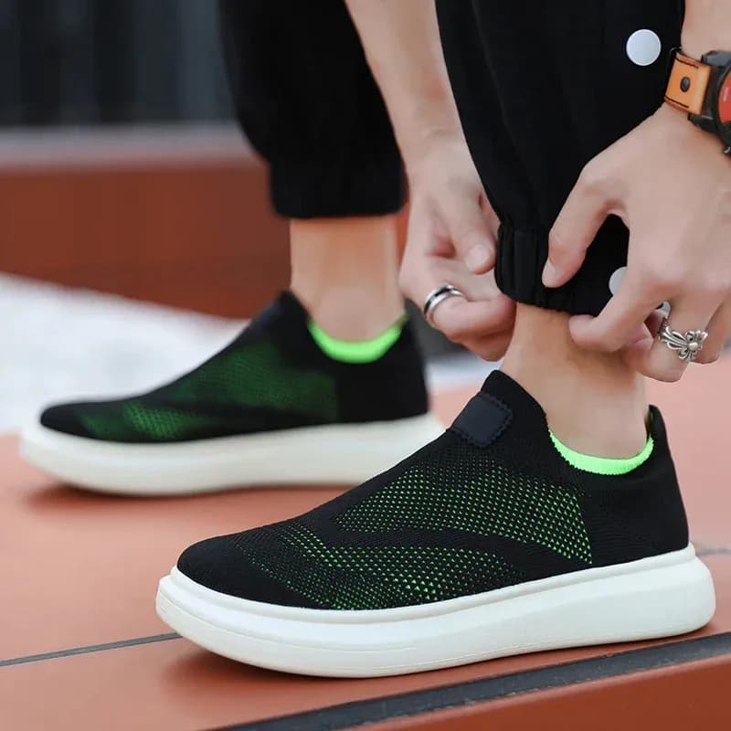 Scarpe da corsa Scarpe da ginnastica casual Scarpe da jogging da esterno Scarpe da ginnastica comode piatte leggere e traspiranti da uomo e da donna