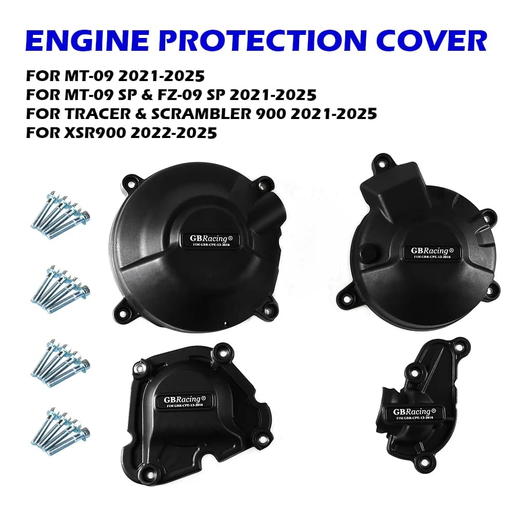 Per YAMAHA MT09 SP MT-09 FZ-09 TRACER & SCRAMBLER 2021-2022 XSR900 22-25 R9 Moto Motore Copertura di Protezione GB Racing