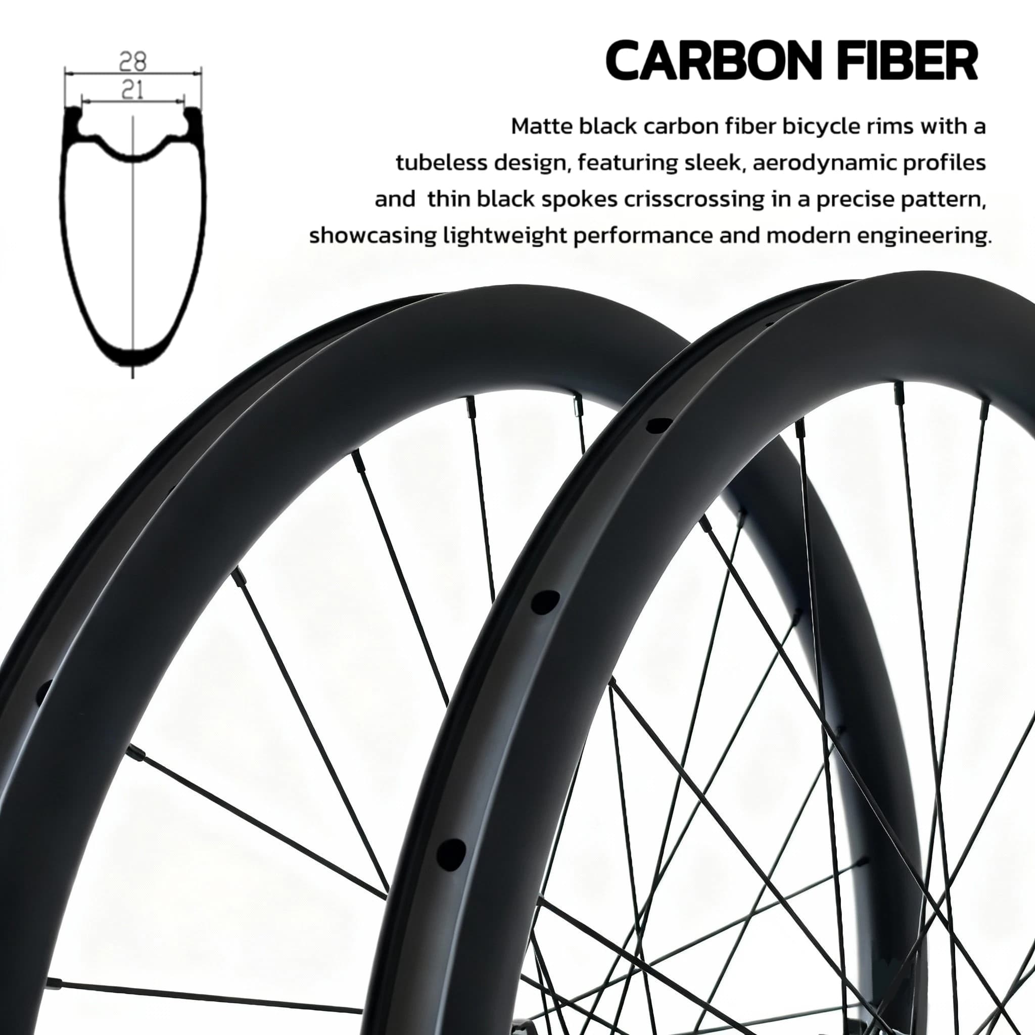 XTONE 700C Ruote per freni a disco da strada 50mm Tubeless Copertoncino Set di ruote per bici 36T Mozzo a cricchetto per ruote HG/XDR Set di ruote in fibra Cabon