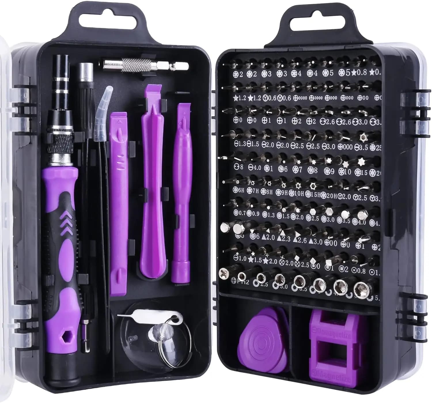 Set di cacciaviti di precisione 115 in 1 Set di mini kit di utensili manuali di riparazione multifunzionali per computer, laptop, telefoni cellulari, PC, MacBook